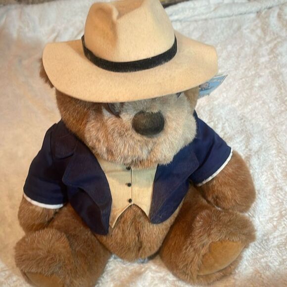 Vintage 1992 Lands’ End, authentic rugby bear - Picture 1 of 6